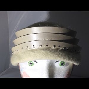 1950s Neumann Endler Wool Pillbox Fashion Hat